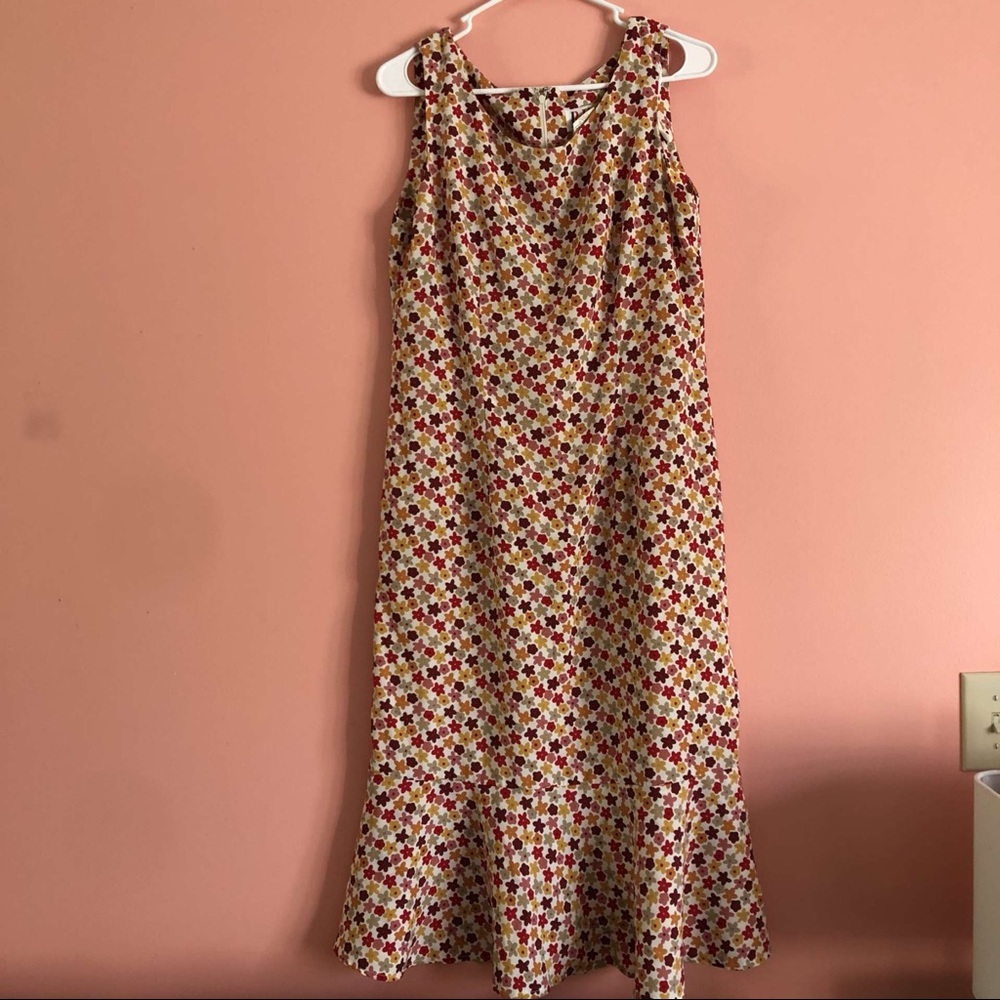 floral cottage core dress